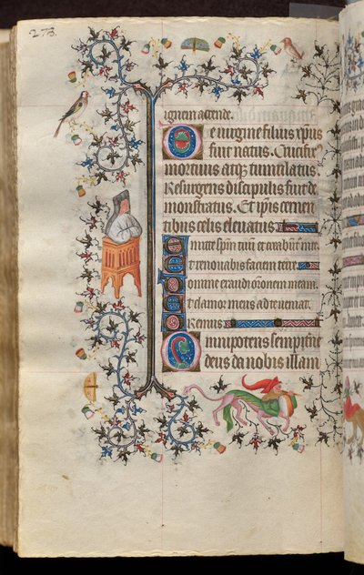Hours of Charles the Noble, King of Navarre (1361-1425): Text (fol. 139v) by Master of the Brussels Initials and Associates