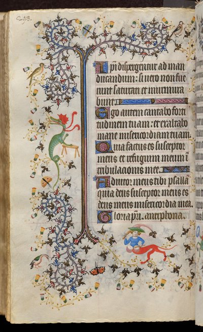 Hours of Charles the Noble, King of Navarre (1361-1425): fol. 149v, Text by Master of the Brussels Initials and Associates