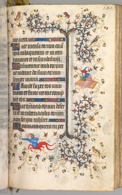 Hours of Charles the Noble, King of Navarre (1361-1425): fol. 189r, Text by Master of the Brussels Initials and Associates