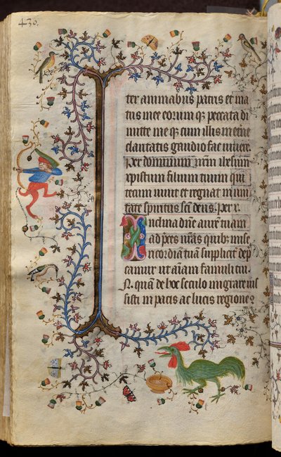 Hours of Charles the Noble, King of Navarre (1361-1425): fol. 209v, Text by Master of the Brussels Initials and Associates