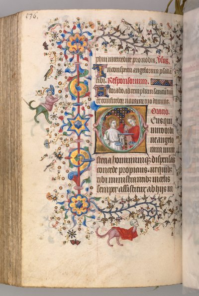 Hours of Charles the Noble, King of Navarre (1361-1425): fol. 262v, Text by Master of the Brussels Initials and Associates