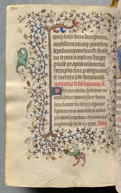 Hours of Charles the Noble, King of Navarre (1361-1425): fol. 289v, Text by Master of the Brussels Initials and Associates