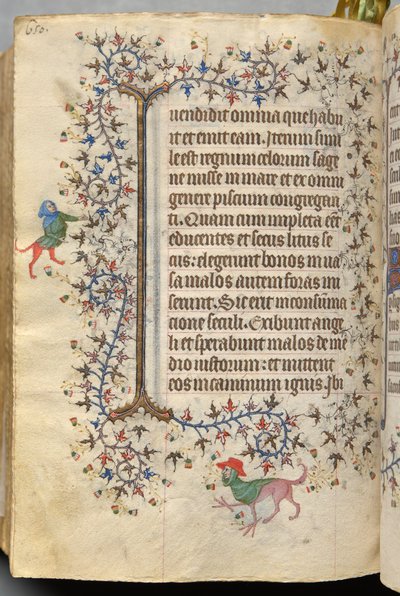 Hours of Charles the Noble, King of Navarre (1361-1425), fol. 319v, Text by Master of the Brussels Initials and Associates