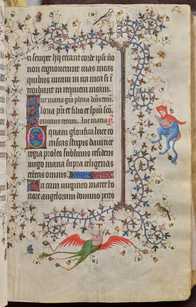 Hours of Charles the Noble, King of Navarre (1361-1425): fol. 31r, Text by Master of the Brussels Initials and Associates