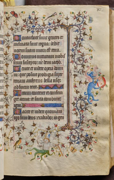 Hours of Charles the Noble, King of Navarre (1361-1425): fol. 41r, Text by Master of the Brussels Initials and Associates