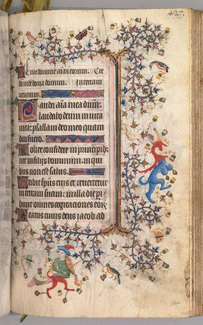 Hours of Charles the Noble, King of Navarre: fol. 208r, Text by Master of the Brussels Initials and Associates