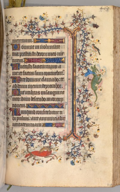 Hours of Charles the Noble, King of Navarre 1361-1425: fol. 229r, Text by Master of the Brussels Initials and Associates
