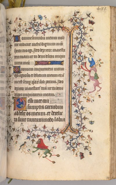 Hours of Charles the Noble, King of Navarre 1361-1425: fol. 236r, Text, c. 1405 by Master of the Brussels Initials and Associates