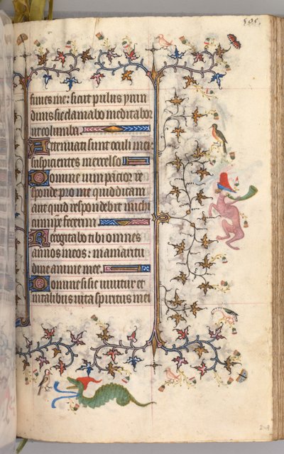 Hours of Charles the Noble, King of Navarre: fol. 247r, Text by Master of the Brussels Initials and Associates