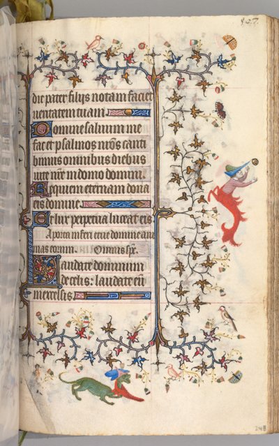 Hours of Charles the Noble, King of Navarre 1361-1425: fol. 248r, Text by Master of the Brussels Initials and Associates