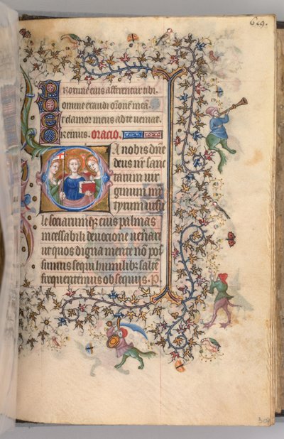 Hours of Charles the Noble, King of Navarre: The Virgin Martyrs by Master of the Brussels Initials and Associates