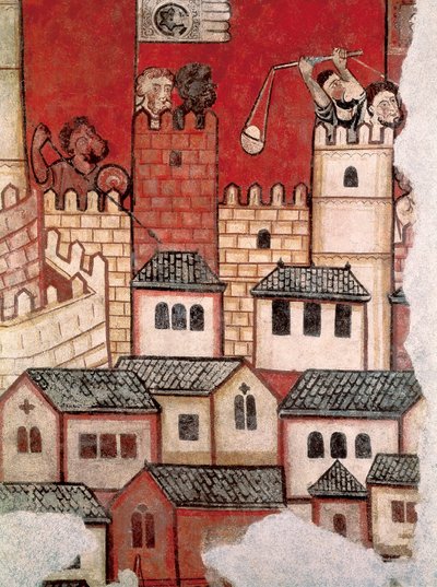The Conquest of Mallorca (detail) by Master of the Conquest of Mallorca