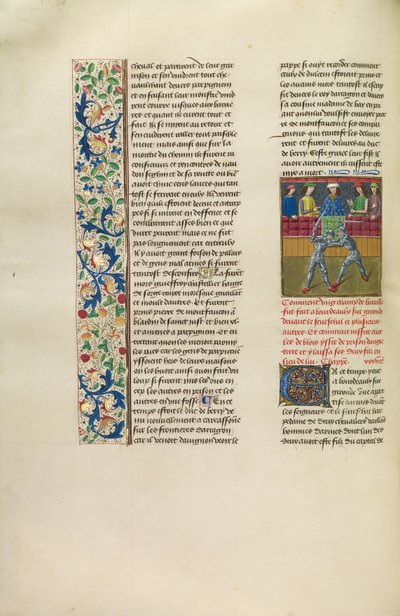 A Battle in Bordeaux by Master of the Copenhagen Caesar