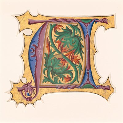 Initial U (?) by Master of the Cypresses
