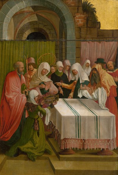 The Presentation of Jesus at the Temple by Master of the Danube School