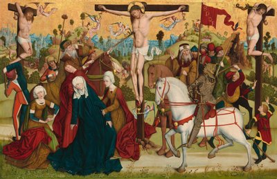 Calvary by Master of the Death of Saint