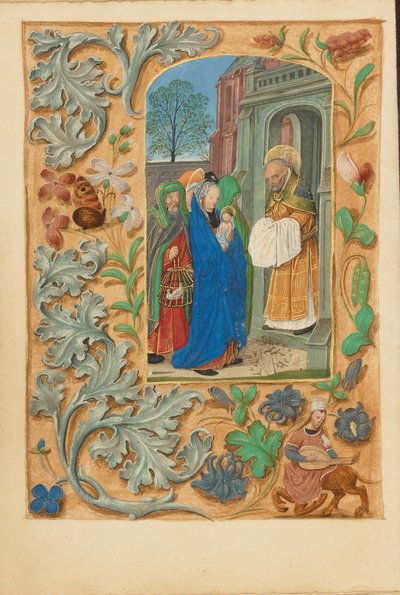 The Presentation in the Temple by Master of the Dresden Prayer Book