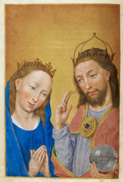 Christ and the Virgin Mary by Master of the Dresden Prayer Books