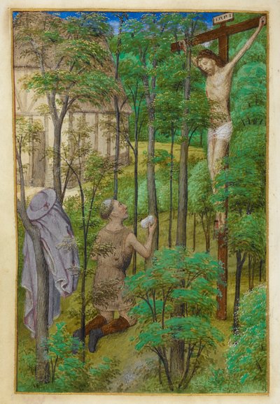 Saint Jerome in the Desert by Master of the Dresden Prayer Books