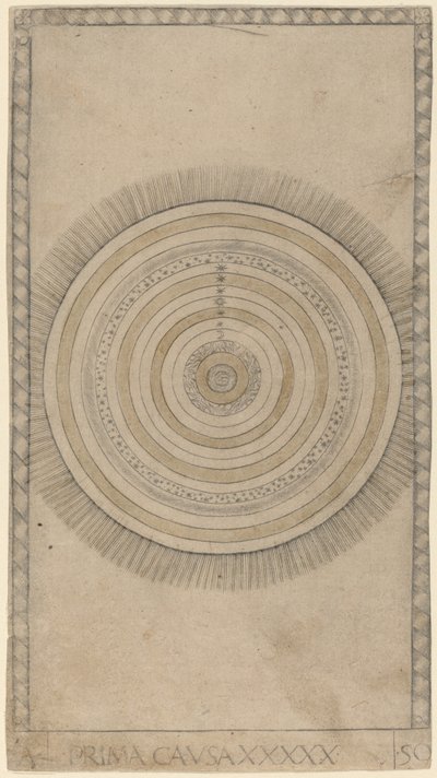 First Cause by Master of the E Series Tarocchi