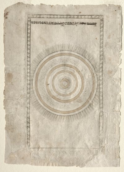 The Empyrean Sphere (from the Tarocchi, series A: Firmaments of the Universe, #50) by Master of the E Series Tarocchi