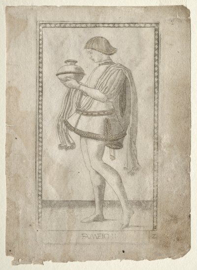 The Servant from the Tarocchi, Series E: Conditions of Man, #2 by Master of the E Series Tarocchi