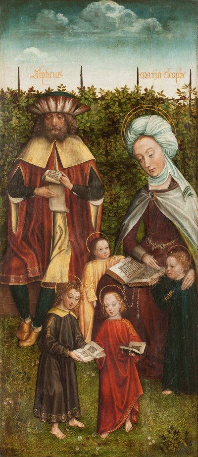 The Family of Saint Anne Triptych, right panel by Master of the Family of Saint