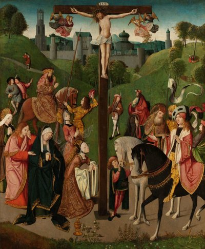 The Crucifixion by Master of the Figdor Deposition (circle of)