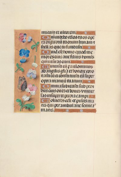 Hours of Queen Isabella the Catholic, Queen of Spain: Fol. 100v by Master of the First Prayerbook of Maximillian