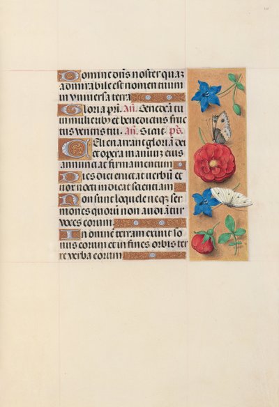 Hours of Queen Isabella the Catholic, Queen of Spain: Fol. 101r, c. 1500 by Master of the First Prayerbook of Maximillian