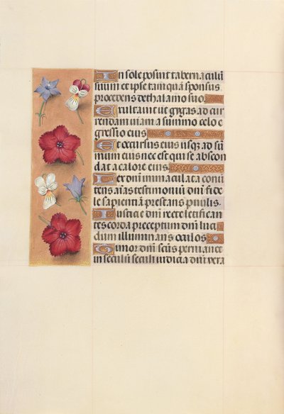 Hours of Queen Isabella the Catholic, Queen of Spain: Fol. 101v, c. 1500 by Master of the First Prayerbook of Maximillian
