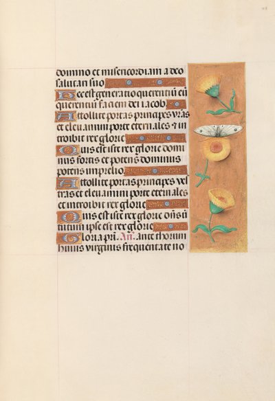 Hours of Queen Isabella the Catholic, Queen of Spain: Fol. 103r, c. 1500 by Master of the First Prayerbook of Maximillian
