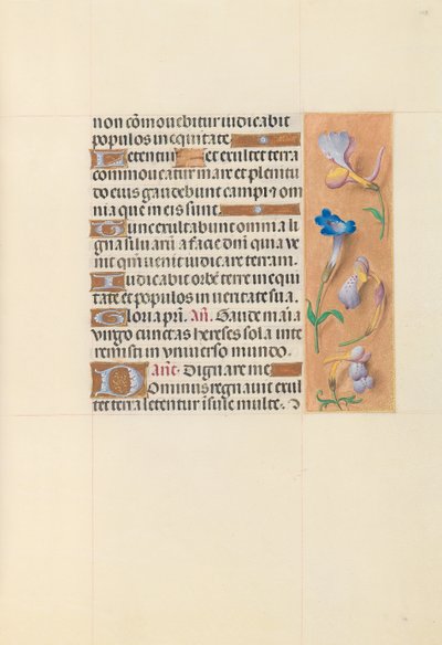 Hours of Queen Isabella the Catholic, Queen of Spain: Fol. 108r, c. 1500 by Master of the First Prayerbook of Maximillian