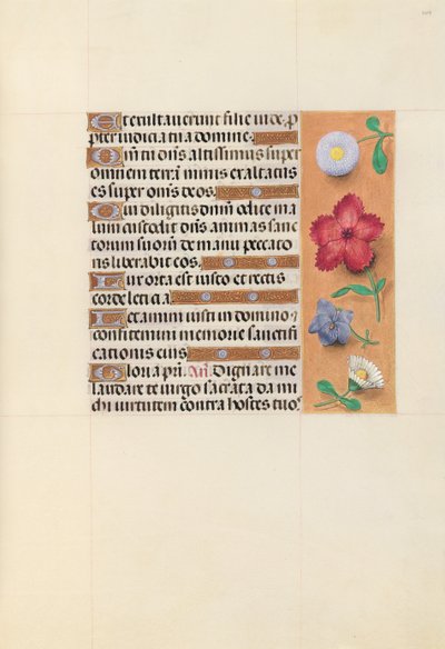 Hours of Queen Isabella the Catholic, Queen of Spain: Fol. 109r by Master of the First Prayerbook of Maximillian