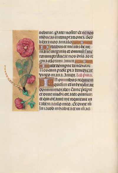 Hours of Queen Isabella the Catholic, Queen of Spain: Fol. 110v, c. 1500 by Master of the First Prayerbook of Maximillian