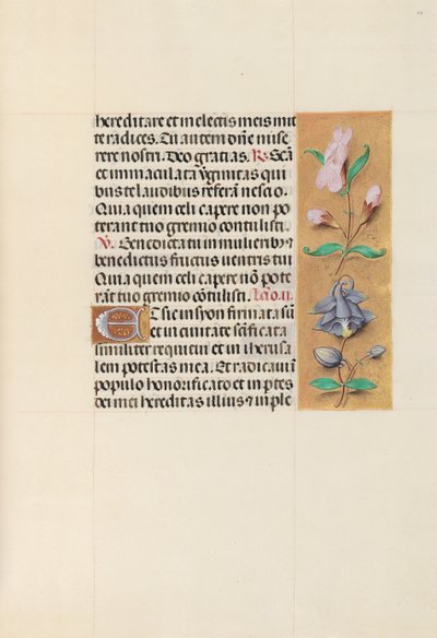Hours of Queen Isabella the Catholic, Queen of Spain: Fol. 111r by Master of the First Prayerbook of Maximillian