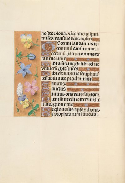 Hours of Queen Isabella the Catholic, Queen of Spain: Fol. 112v by Master of the First Prayerbook of Maximillian