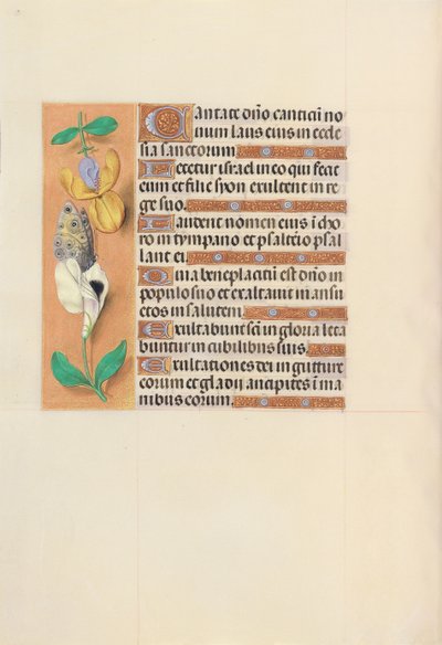 Hours of Queen Isabella the Catholic, Queen of Spain: Fol. 121v by Master of the First Prayerbook of Maximillian