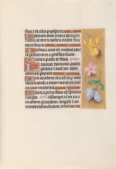 Hours of Queen Isabella the Catholic, Queen of Spain: Fol. 129r by Master of the First Prayerbook of Maximillian