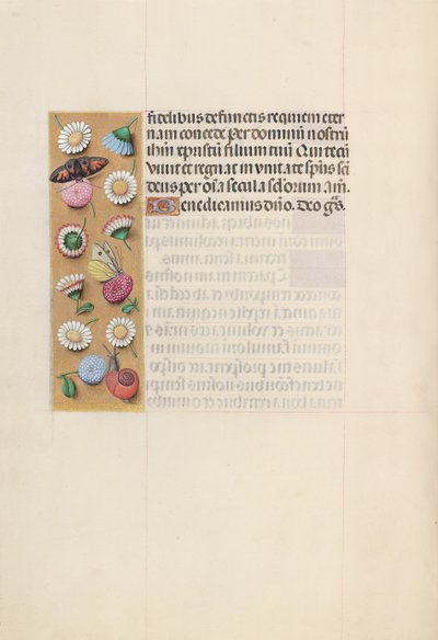 Hours of Queen Isabella the Catholic, Queen of Spain: Fol. 135v, c. 1500 by Master of the First Prayerbook of Maximillian