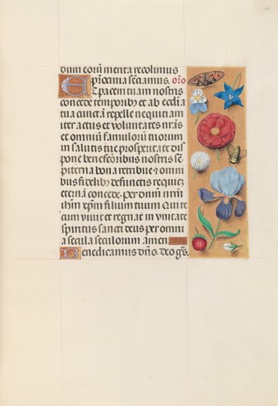 Hours of Queen Isabella the Catholic, Queen of Spain: Fol. 140r, c. 1500 by Master of the First Prayerbook of Maximillian