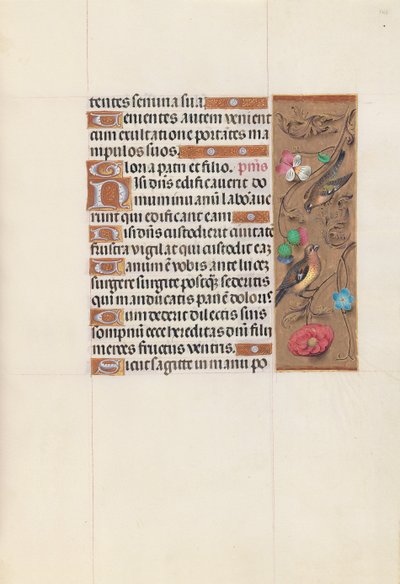 Hours of Queen Isabella the Catholic, Queen of Spain: Fol. 143r by Master of the First Prayerbook of Maximillian