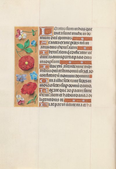 Hours of Queen Isabella the Catholic, Queen of Spain: Fol. 148v by Master of the First Prayerbook of Maximillian