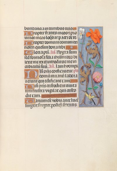 Hours of Queen Isabella the Catholic, Queen of Spain: Fol. 149r, c. 1500 by Master of the First Prayerbook of Maximillian