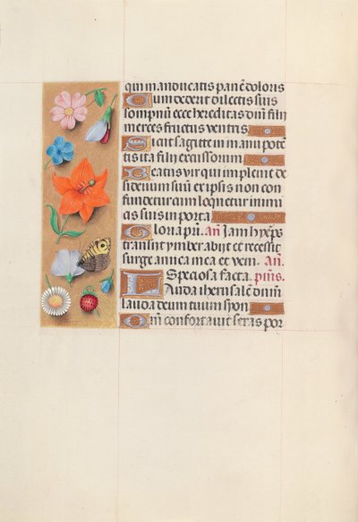 Hours of Queen Isabella the Catholic, Queen of Spain: Fol. 149v, c. 1500 by Master of the First Prayerbook of Maximillian