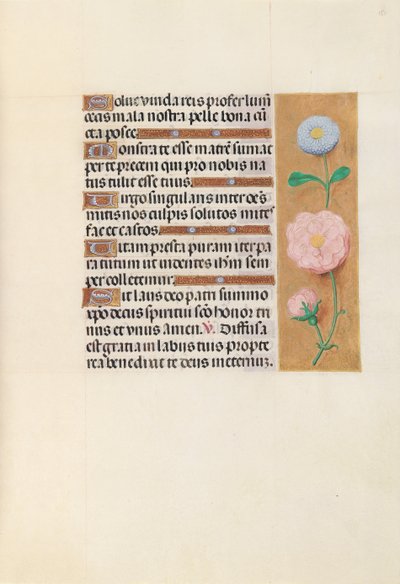 Hours of Queen Isabella the Catholic, Queen of Spain: Fol. 151r, c. 1500 by Master of the First Prayerbook of Maximillian