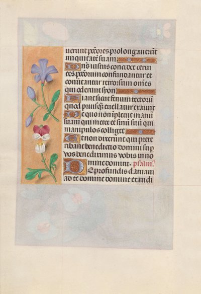 Hours of Queen Isabella the Catholic, Queen of Spain: Fol. 155v by Master of the First Prayerbook of Maximillian