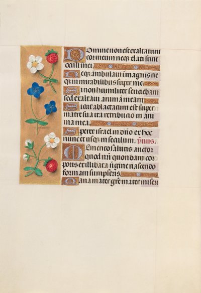 Hours of Queen Isabella the Catholic, Queen of Spain: Fol. 156v by Master of the First Prayerbook of Maximillian