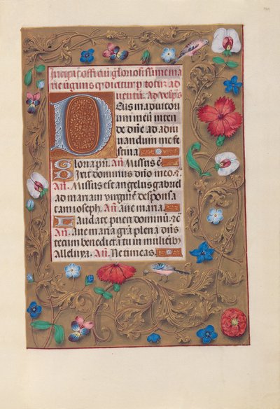 Hours of Queen Isabella the Catholic, Queen of Spain: Fol. 160r by Master of the First Prayerbook of Maximillian
