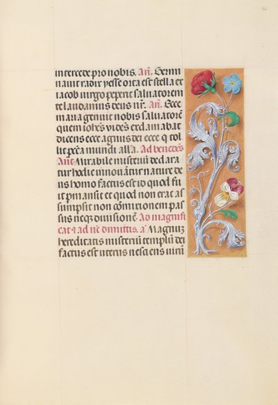 Hours of Queen Isabella the Catholic, Queen of Spain: Fol. 166r, c. 1500 by Master of the First Prayerbook of Maximillian